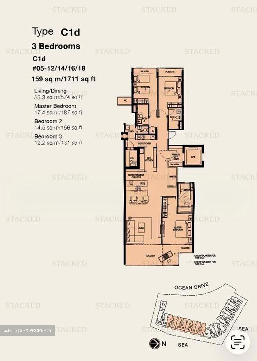 The Azure (D4), Condominium #615821361